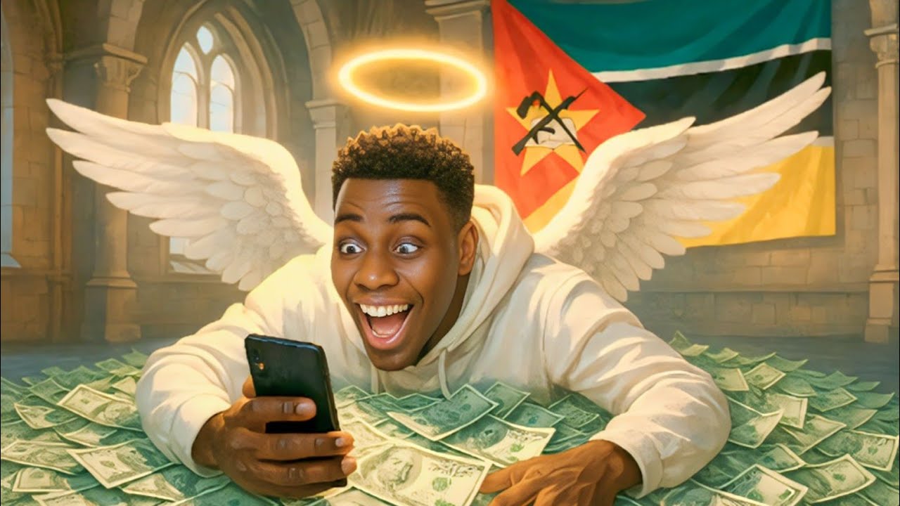 Testei 3 formas de ganhar dinheiro na internet estando em Moçambique 🇲🇿