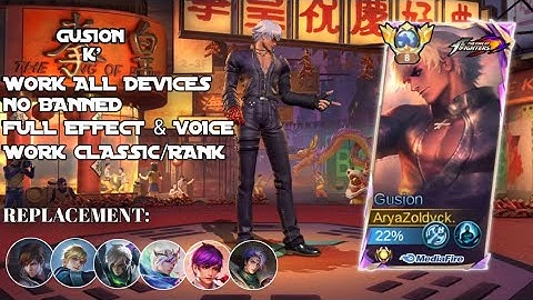 Script Skin Gusion KOF Revamp K