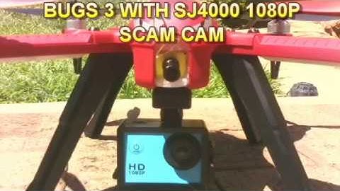 Bugs 3 Flight Testing the SJ4000 1080p SCAM CAM