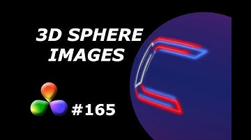 DaVinci Resolve Tutorial: How to Place a PNG Image on a 3D Sphere