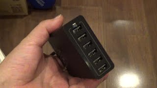 Anker PowerPort 6 ： 6ポート USB急速充電器 ACアダプター