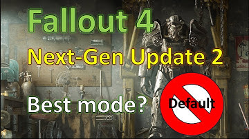 Fallout 4 Next-Gen Update 2: alle grafische modi getest (Xbox FPS PS5)