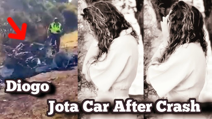 Diogo Jota Accident Video 💔 Wife Crying in Pain 😢 - YouTube