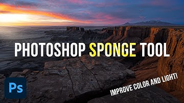 How to use the Sponge Tool in Photoshop to Improve Color and Light