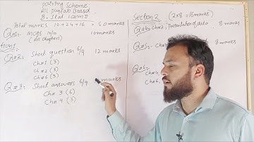 Business Statistics I.Com Part 2 Pairing Scheme|2025| All Punjab Board