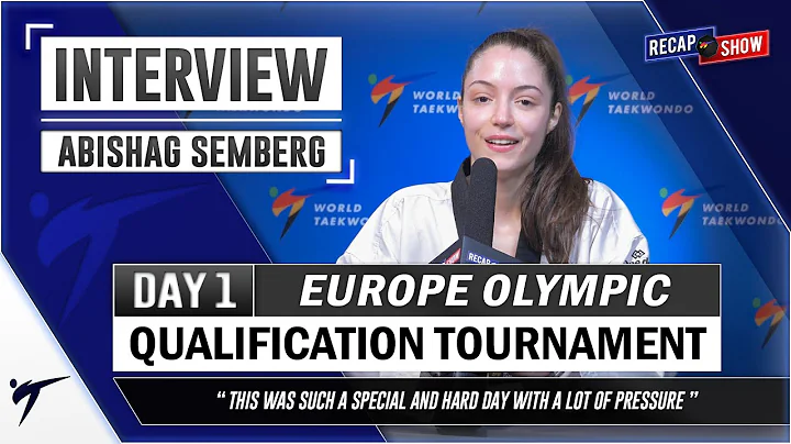 ABISHAG SEMBERG POST FIGHTS INTERVIEW 2021 WT EURO...