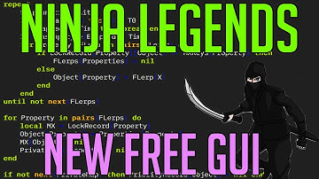 Ninja Legends NEW AUTOFARM GUI IN 2020