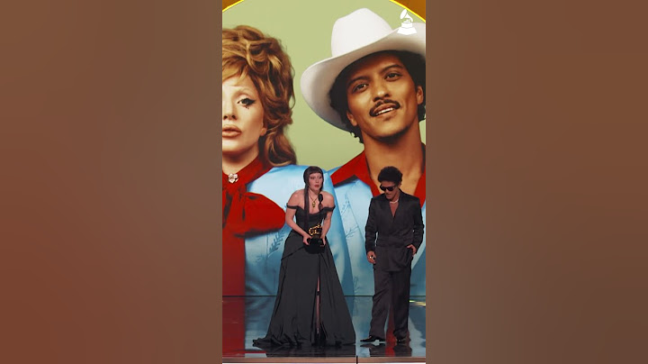 LADY GAGA and BRUNO MARS Win BEST POP DUO for 'DIE WITH A SMILE' | 2025 GRAMMYs Acceptance Speech