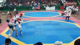 Vòng loại U20 - Nam 63kg | CAND (Đỏ) - Bình Dương (Xanh) | Giải Taekwondo Trẻ Toàn Quốc Năm 2020