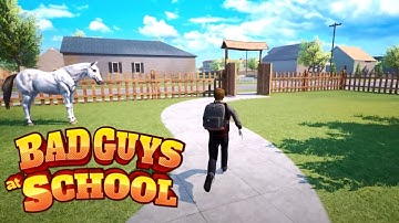 HOW BIG IS THE MAP in Bad Guys at School? Sprint Across the Map