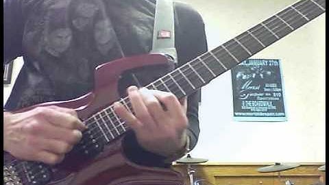 "Swiss Cheese Modes" Sweep Guitar Technique - Dan Mumm