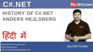 History of C#.NET - Anders Hejlsberg  | MySirG.com