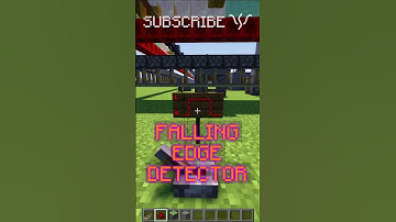 Use LOCKING REPEATERS to make a FALLING EDGE DETECTOR? | Redstone with PsiVolt #minecraft #redstone