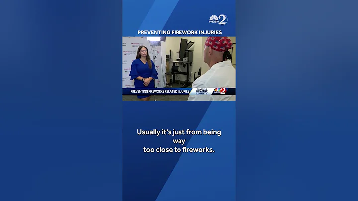 Preventing firework related injuries during 4th of July