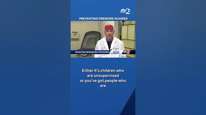 Preventing firework related injuries during 4th of July