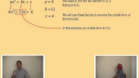 Factoring; "abc Method"  Part 1