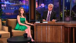 Anna Kendrick - The Tonight Show with Jay Leno 8/10/10