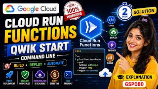 Cloud Run Functions  Qwik Start   Command Line #GSP080 #qwiklabsarcade2026 #arcade #trending