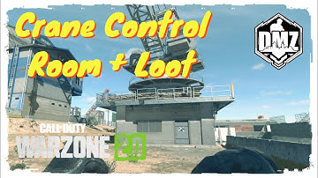 Crane Control Room Key Location with Loot - DMZ Warzone 2.0