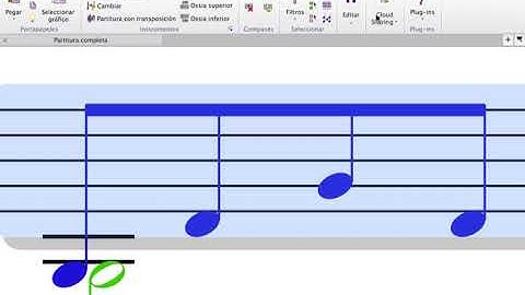 Sibelius Two voices overlapping