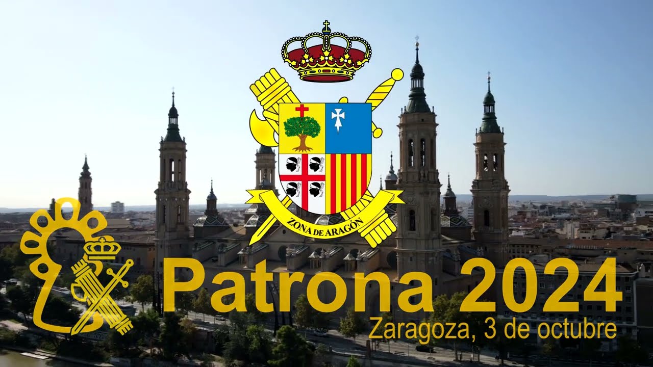 Acto Institucional con motivo de la Patrona de la Guardia Civil en Zaragoza