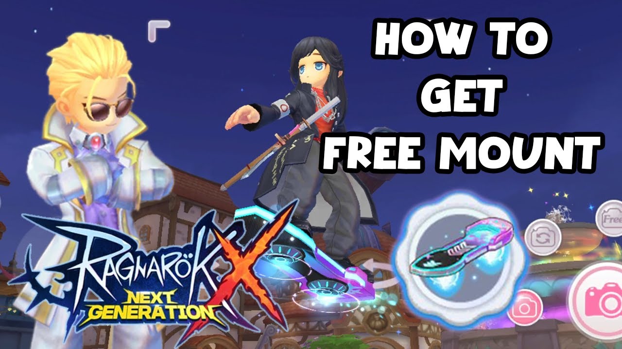 [ROX] How to get Whirlwind Skateboard FREE Mount Ragnarok X Next Generation (Eng Sub) YouTube
