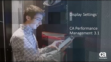 Display Settings in CA Performance Management