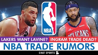 NBA Rumors On Lakers TRADING For Zach LaVine + LATEST Brandon Ingram Trade Rumors