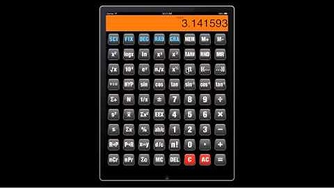 WOW! What an amazing Advanced Scientific Calculator (Infix) for iOS