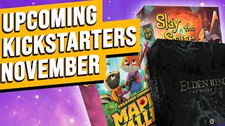Upcoming November Kickstarter Board Games Slay the Spire, Maple Valley, Elden Ring & More