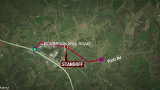 Authorities involved in Franklin County standoff