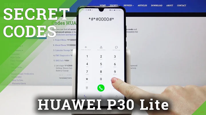 Secret Codes Huawei P30 Lite – Advanced Settings / Hidden Mode - DayDayNews