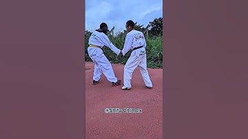 Basic knife defense #wushufight #karate #combatsport #kungfu #selfdefense #sifu #sifuchimex