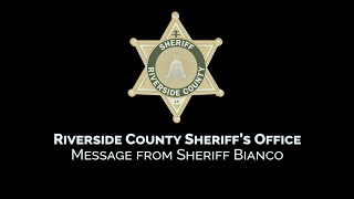 Sheriff Biancos Message On Immigration
