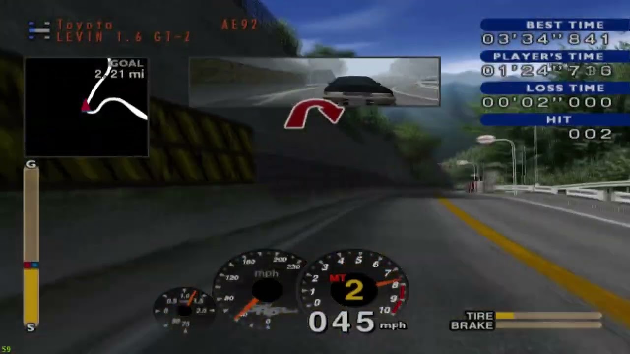 Tokyo Xtreme Racer Drift 2 - Akagi DH Time Attack Event (B Class) - 3'33"673