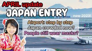 NEW APRIL ENTRY RULE JAPAN - Airport procedure? no masks? crowded? 2023 new stuff by Harpist in Japan 109,383 views 1 year ago 9 minutes, 55 seconds