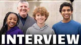 PERCY JACKSON AND THE OLYMPIANS - Behind The Scenes Talk With Walker Scobell, Rick Riordan & More