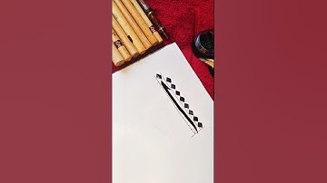 "ALIF " Arabic calligraphy thuluth letter tutorial for beginners #arabiccalligraphy #ytshorts