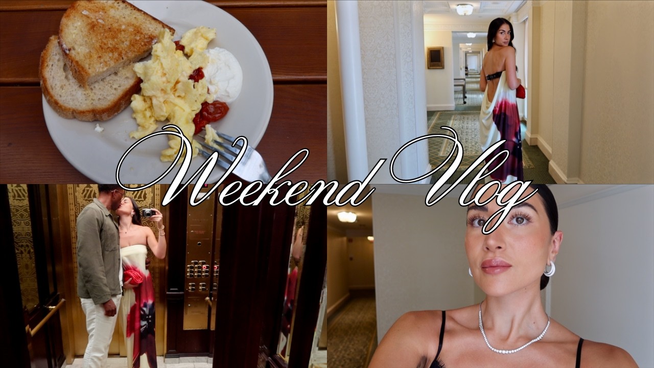 weekend vlog ♡ Washington D.C., our first wedding, cute coffee shops, being a bridesmaid, Georgetown