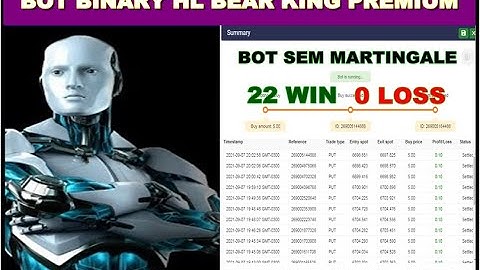 BOT BINARY HL BEAR KING PREMIUM-SEM MARTINGALE 2021