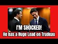 I&#39;M SHOCKED! Pierre Poilievre has a HUGE Lead on Justin Trudeau!