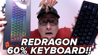 Redragon 60% Keyboard Review, DRACONIC K530