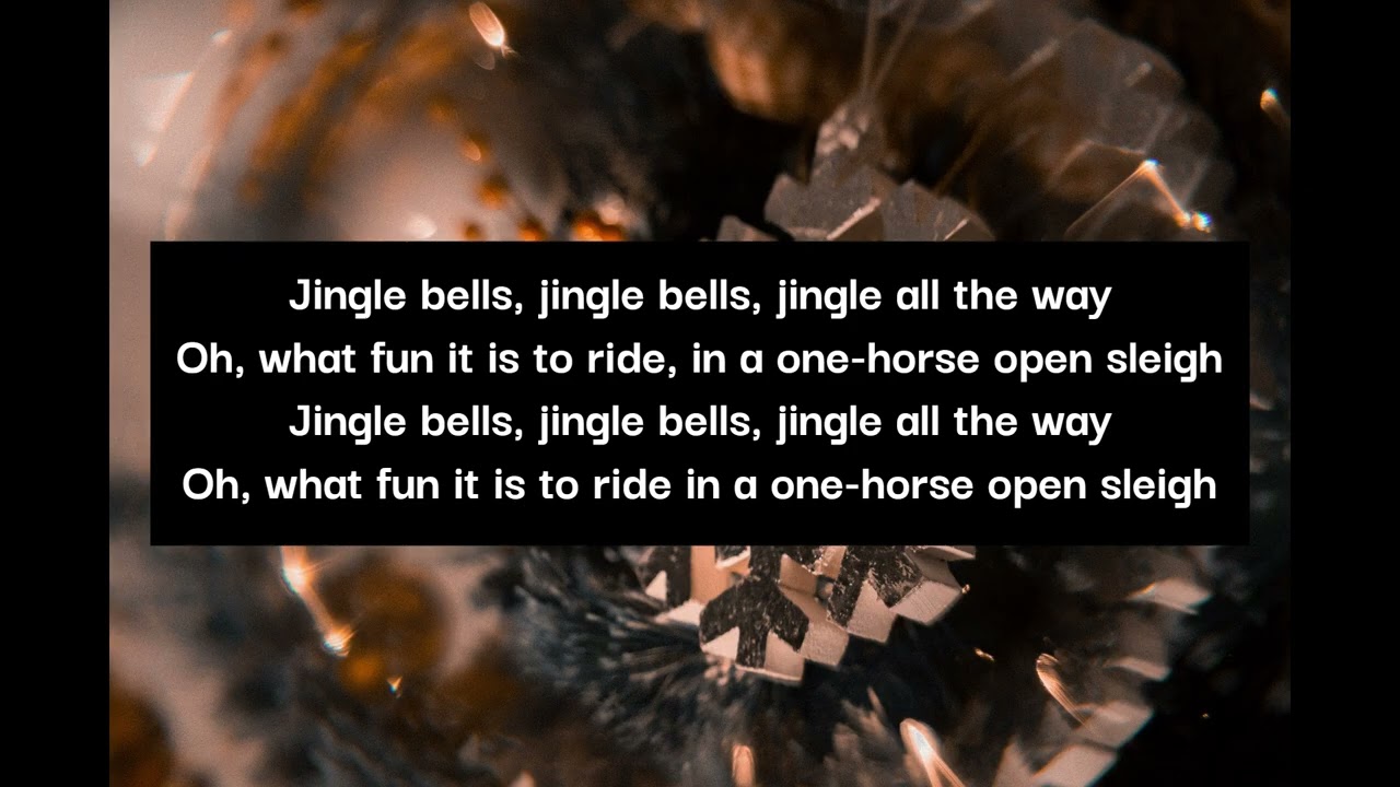 Jingle Bells Original Christmas Song with Lyrics