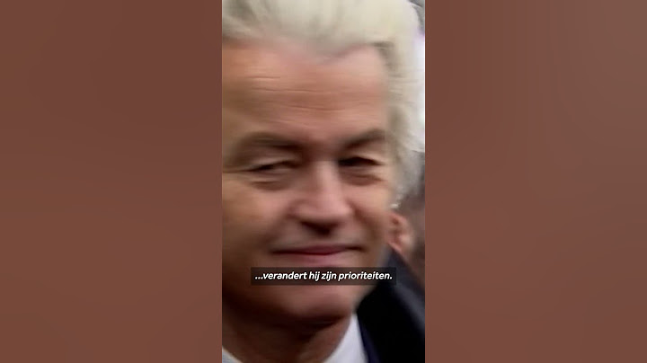 Verandert Wilders zijn prioriteiten?