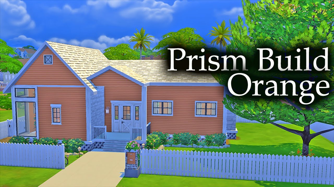 Orange Prism SpeedBuild | Sims 4