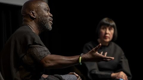 Architect David Adjaye - his mentor and first building project