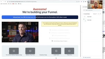 DEMO - AI Funnel Built inside ClickFunnels in LESS than FIVE MINUTES @julielorentzmarketingreviews