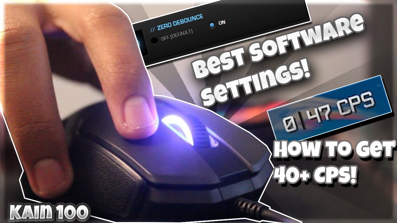 How To Drag Click On Roccat Kain 100 Aimo Tutorial Youtube