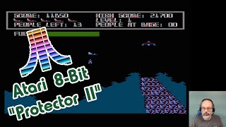 Atari 8-Bit Game Play, Protector II