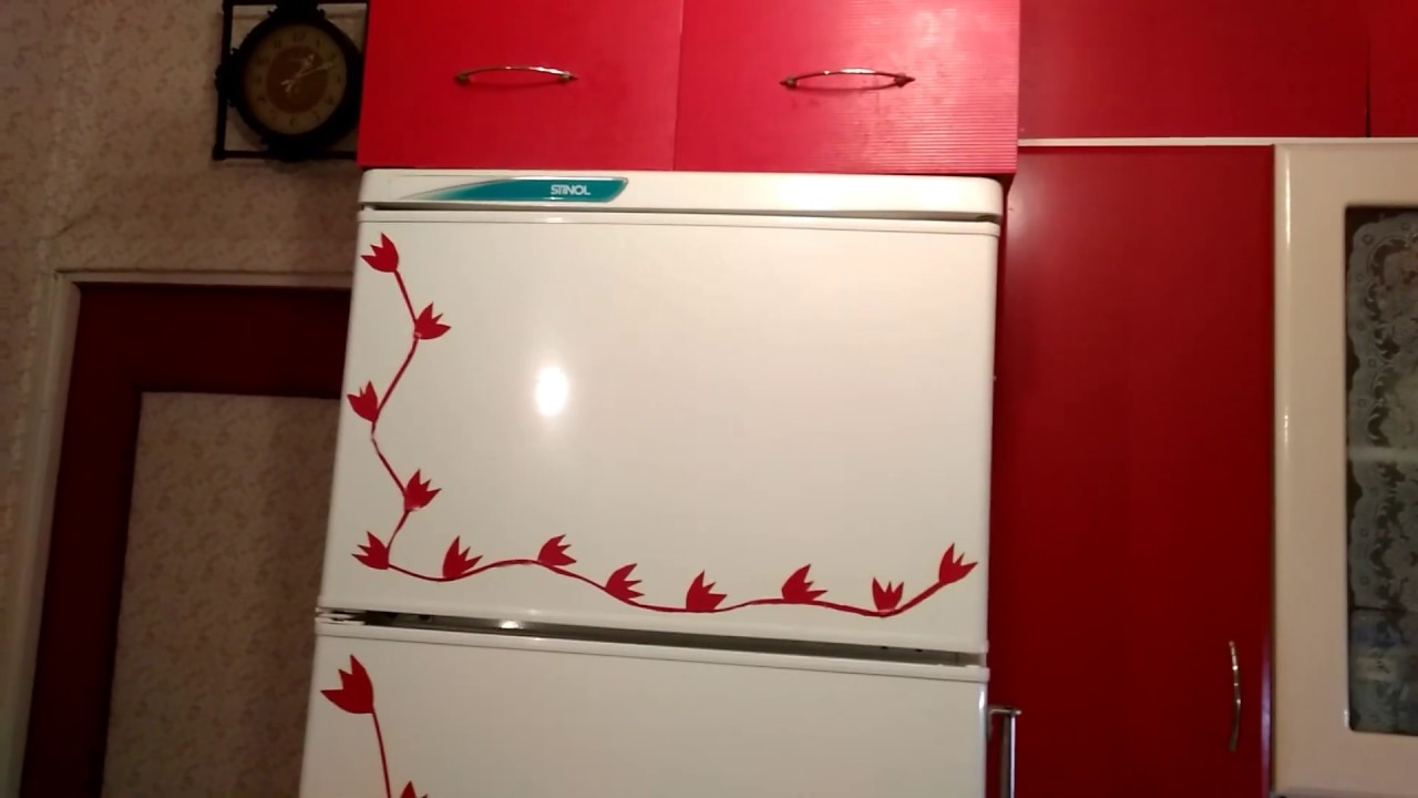 Декор холодильника. Идея, один из вариантов украшения - YouTube